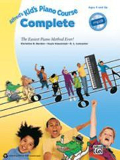 Alfred's Kid's Piano Course Complete: The Easiest Piano Method Ever!, Book & CD