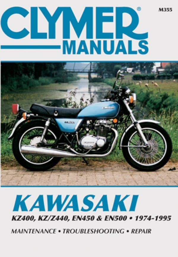 Kawasaki KZ400, KZ/Z440, EN450 and EN500 Motorcycle (1974-1995) Service Repair M