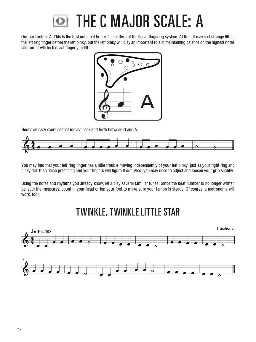 Hal Leonard Ocarina Method by Cris Gale  Beginners Guide with Video Lessons  Learn Ocarina Techniques, Songs and Music Theory  Includes Fingering Charts and Classic Folk Songs