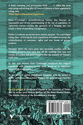 The London Hanged: Crime And Civil Society In The Eighteenth Century