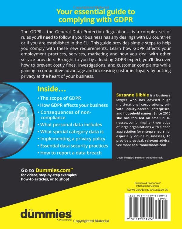 GDPR For Dummies