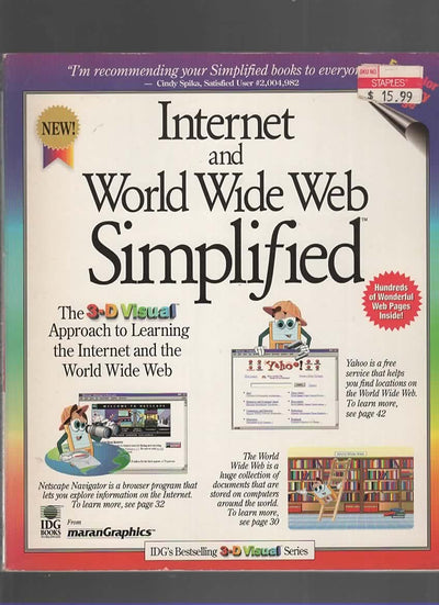Internet and World Wide Web Simplified (Idg's 3-D Visual Series)