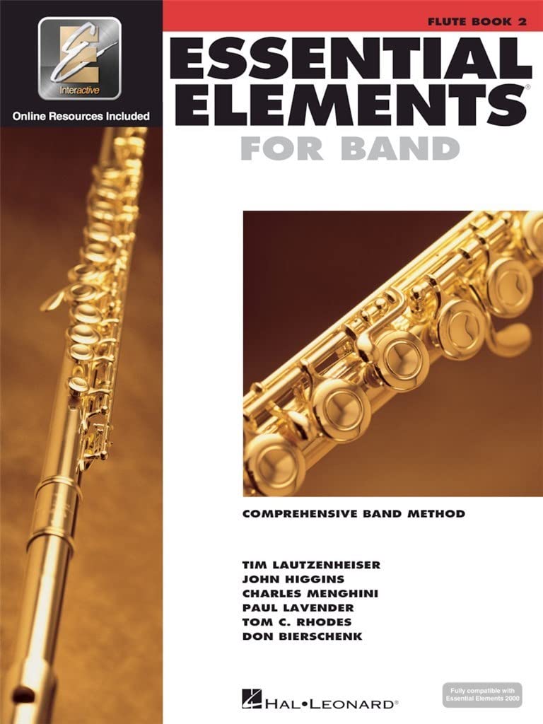 Essential Elements for Band - Flute Book 2 w/EEi  Comprehensive Flute Method for Beginner and Intermediate Players  Includes Online Learning Tools ... Elements 2000 Comprehensive Band Method)