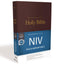 NIV, Pew and Worship Bible, Hardcover, Burgundy, Comfort Print