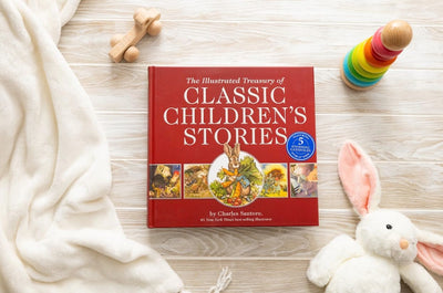 The Illustrated Treasury of Classic Children's Stories: Featuring 14 Classic Children's Books Illustrated by Charles Santore, acclaimed illustrator (A ... Art) (Charles Santore Children's Classics)