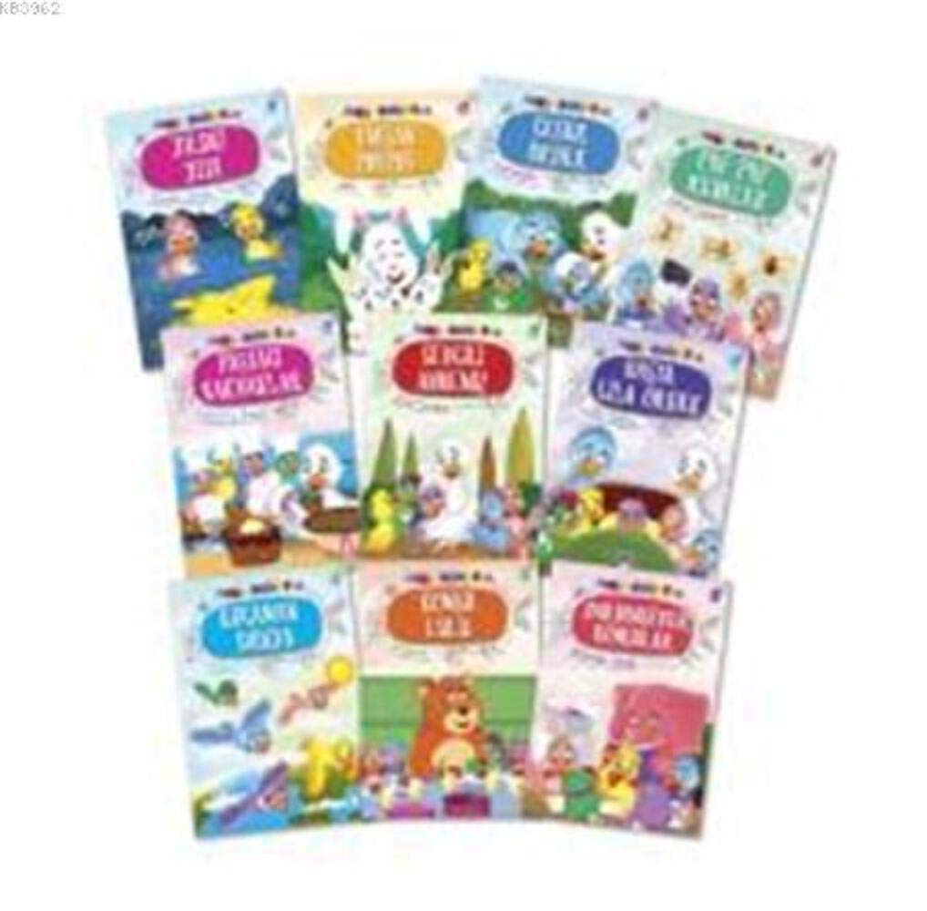 Mini Masallar 4 Set - (10 Kitap) (Turkish Edition)