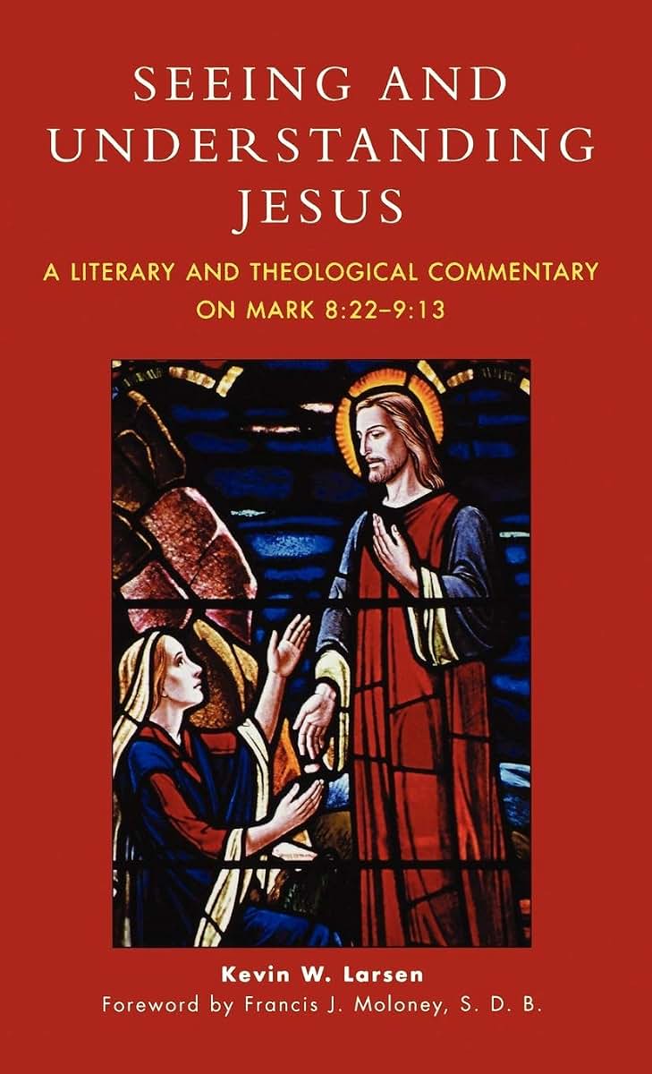 Seeing and Understanding Jesus: A Literary and Theological Commentary on Mark 8:22-9:13