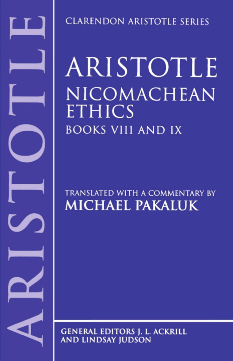 Nicomachean Ethics (Clarendon Aristotle Series)