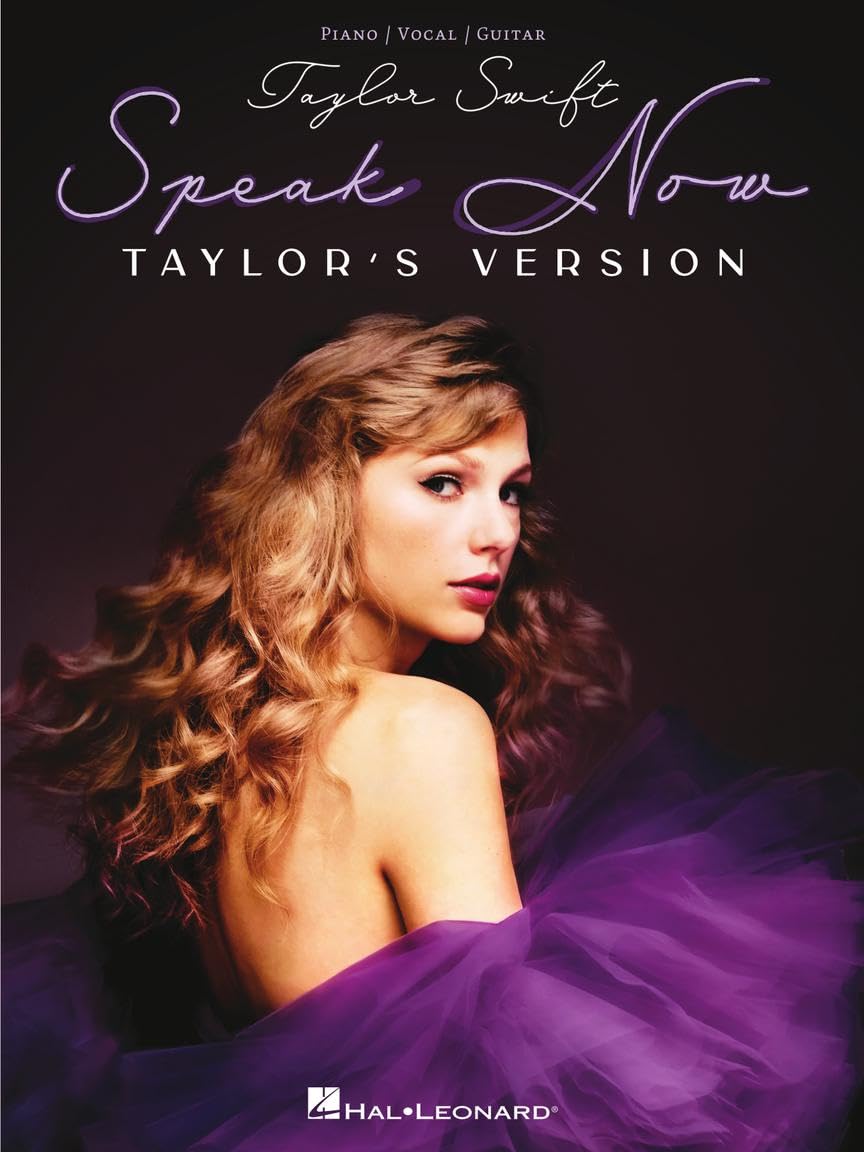 Taylor Swift - Speak Now (Taylor's Version) - Taylor Swift Songbook for Piano, Vocal & Guitar for Beginning Musicians