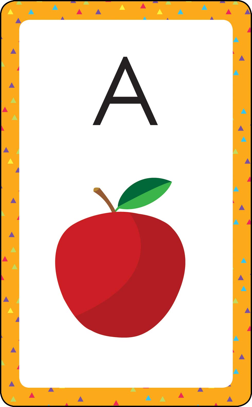 Carson Dellosa 54 Alphabet Flash Cards, abc Letter Recognition Flashcards for Toddlers 3-5 Years, Preschool and Kindergarten Learning Activities and Phonics Games