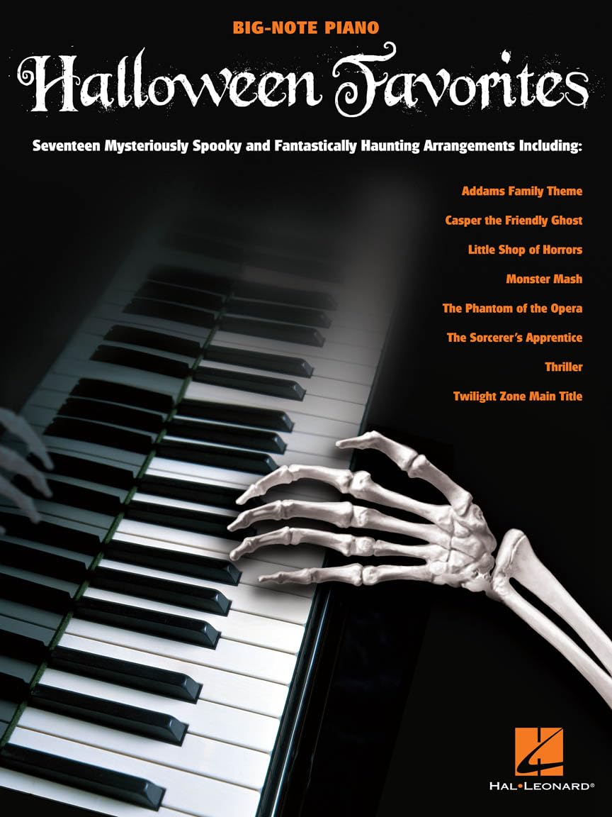 Halloween Favorites (Big-note Piano)