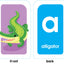 School Zone Alphabet Flash Cards: 56 Cards, Toddler, Preschool, Learn the ABC's, Letters, Phonics, Colorful & Fun Learning, Ages 3+