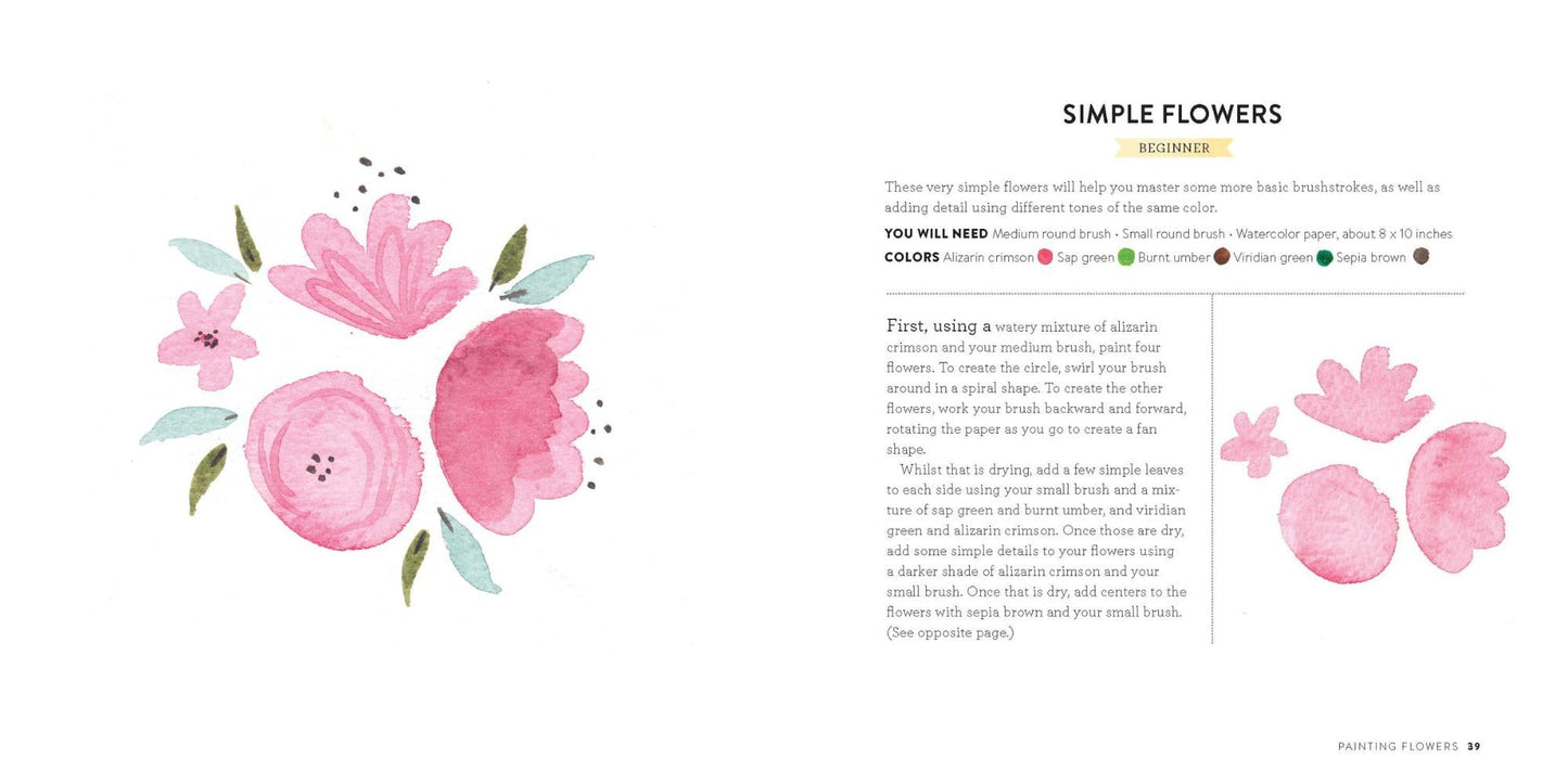 The Joy of Watercolor: 40 Happy Lessons for Painting the World Around You