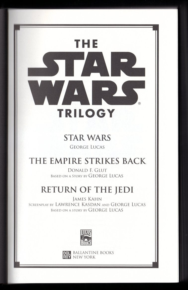 The Star Wars Trilogy Leatherbound Classics by Miakarts Books