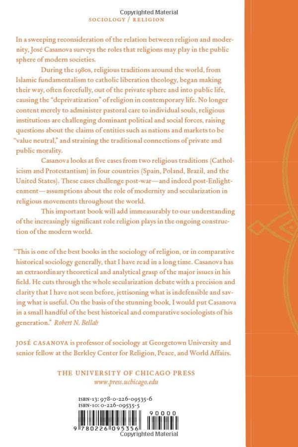 Public Religions in the Modern World