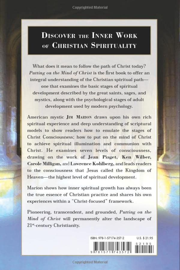 Putting on the Mind of Christ: The Inner Work of Christian Spirituality