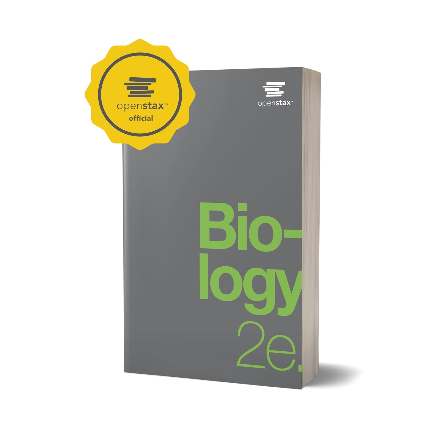 Biology 2e by OpenStax (paperback version, B&W)