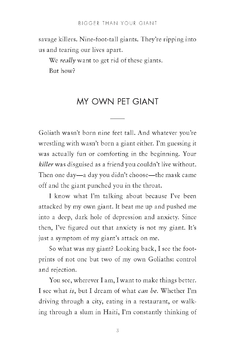 Goliath Must Fall for Young Readers: Winning the Battle Against Your Giants