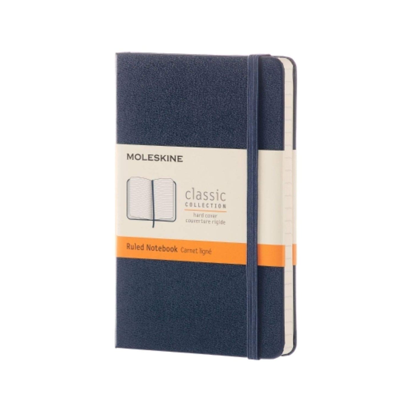 Moleskine Classic Ruled Large Hard Notebook Sapphire Blue One Size