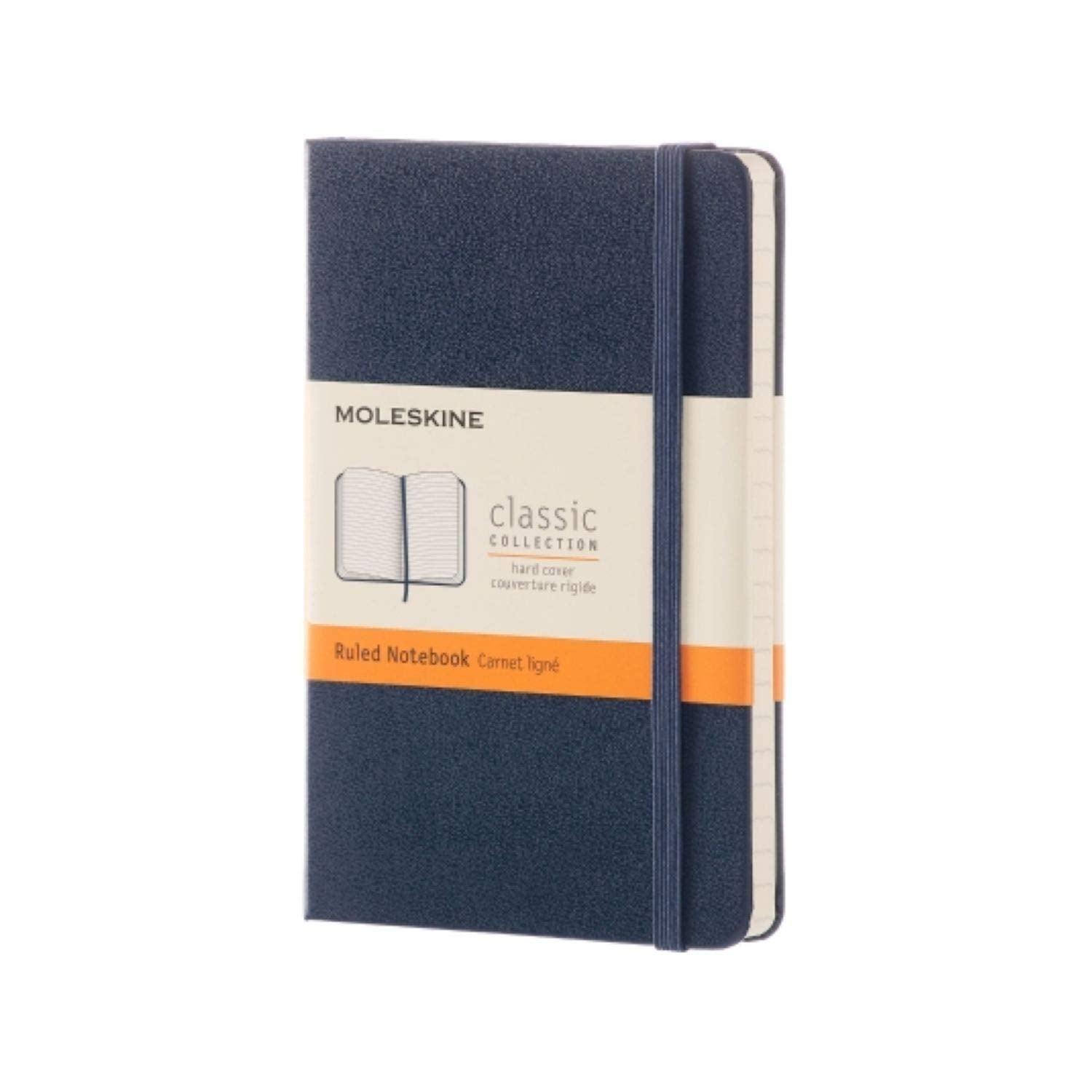 Moleskine Classic Ruled Large Hard Notebook Sapphire Blue One Size
