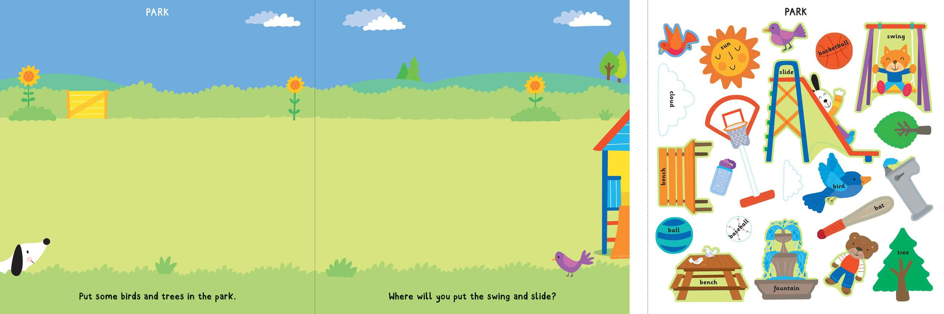 My First Sticker Book - First Words (175 Stickers)