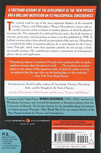 Physics and Philosophy: The Revolution in Modern Science