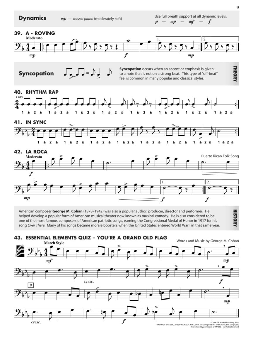Essential Elements for Band - Book 2 with EEi  Baritone B.C.  Concert Band Method with Online Audio