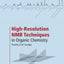 High-Resolution NMR Techniques in Organic Chemistry