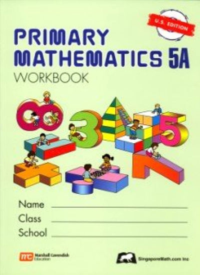 Primary Mathematics 5a: Us Edition PMUSW5A (Primary Mathematics Us Edition)