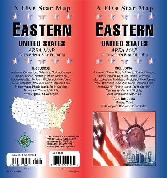 Eastern United States Highway Map