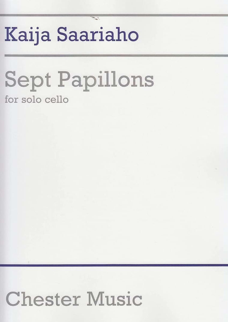 7 Papillons: for Cello Solo