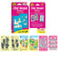 School Zone Preschool 4-Pack Flash Cards: 224 Cards, Pre-K, Colors, Shapes, Numbers 0-25, Old Maid Numbers, Kids Game Cards, Puzzle Cards, Counting, Rhyming Words, Readiness Skills, Ages 4+