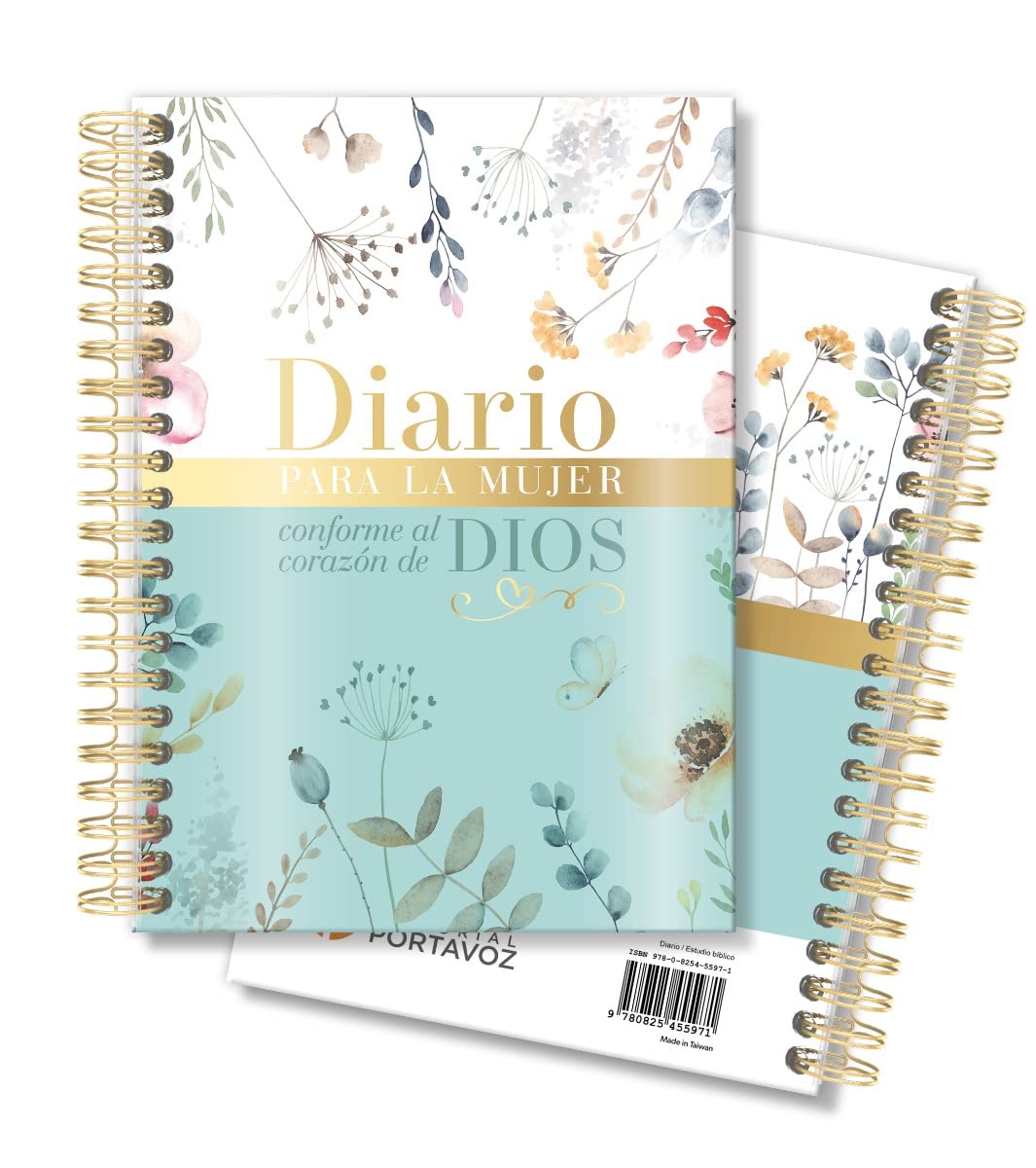 Diario para la mujer conforme al corazón de Dios (Journal for A Woman After God's Own Heart Bible): Edición jardín (Spanish Edition)