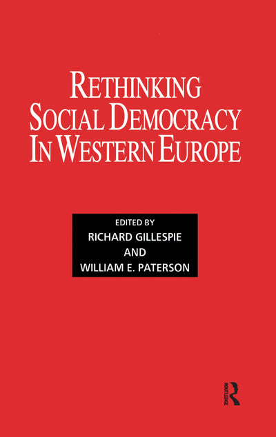 Rethinking Social Democracy in Western Europe