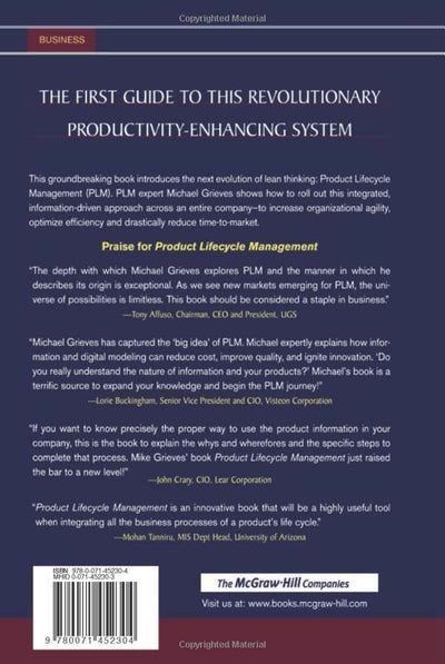 Product Lifecycle Management: Driving the Next Generation of