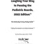 Laughing Your Way to Passing the Pediatric Boards 2022