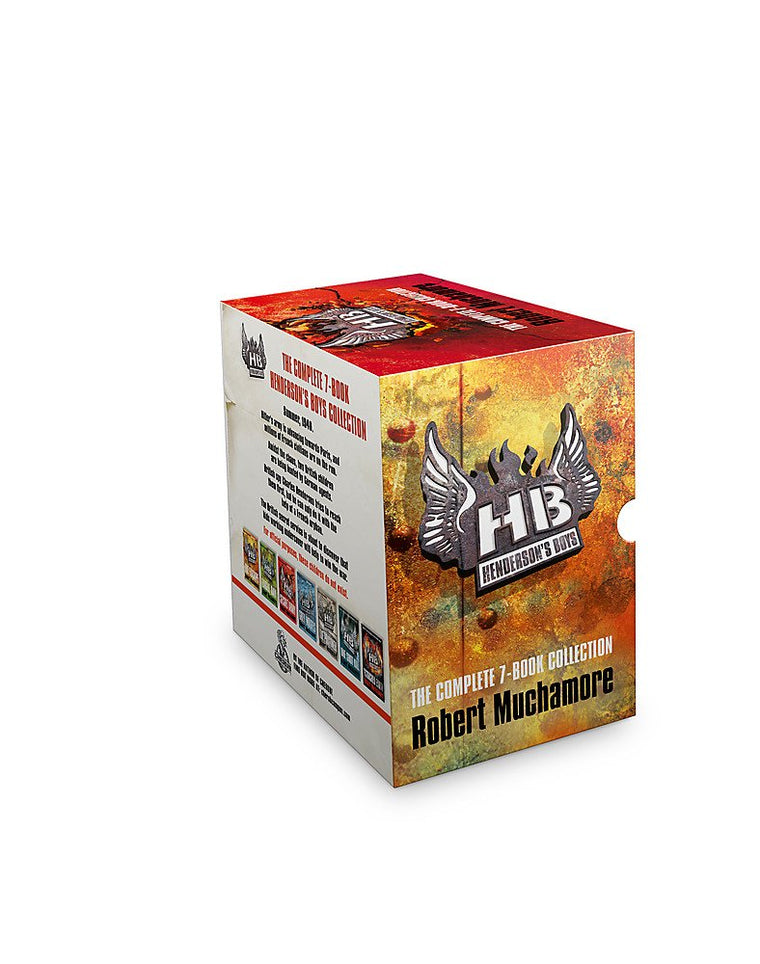 Robert Muchamore Hendersons Boys 7 Books Collection Set RRP: 48.93 (One Shot Kill, Scorched Earth, The Prisoner, Secret Army, Grey Wolves, The Escape, Eagle Day)