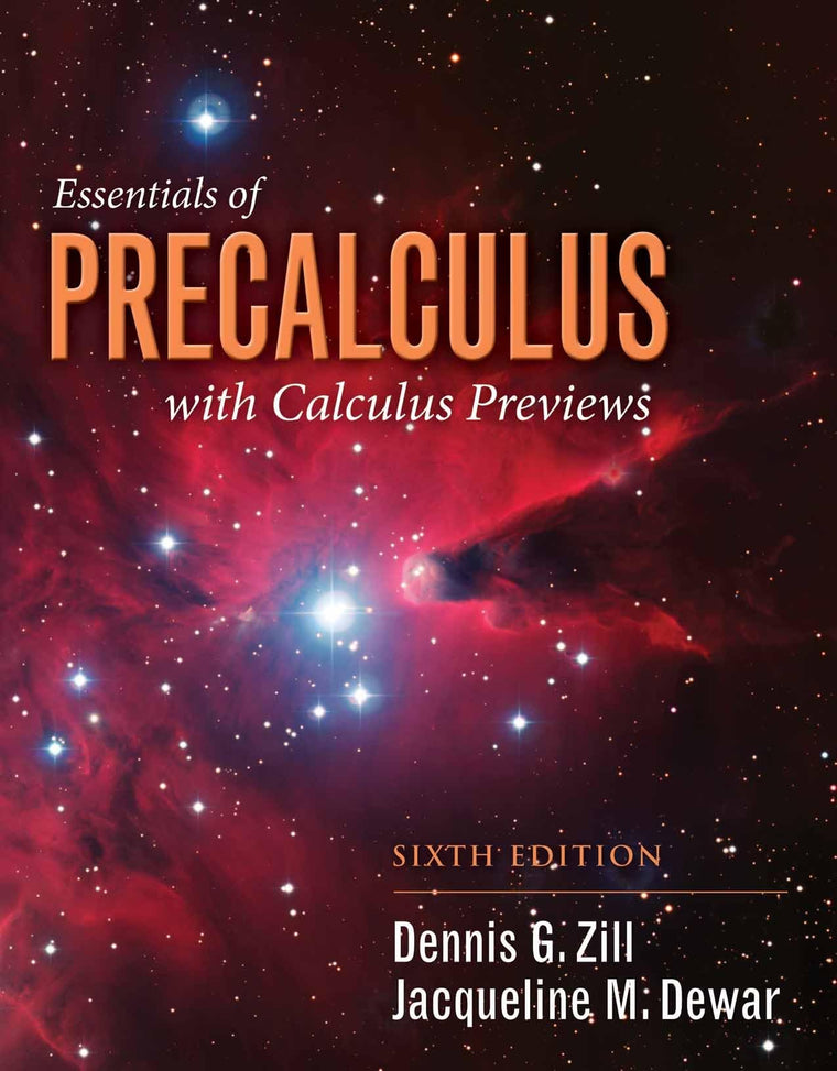 Essentials of Precalculus with Calculus Previews (Jones & Ba
