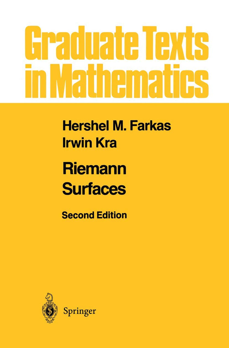 Riemann Surfaces (Graduate Texts in Mathematics, 71)