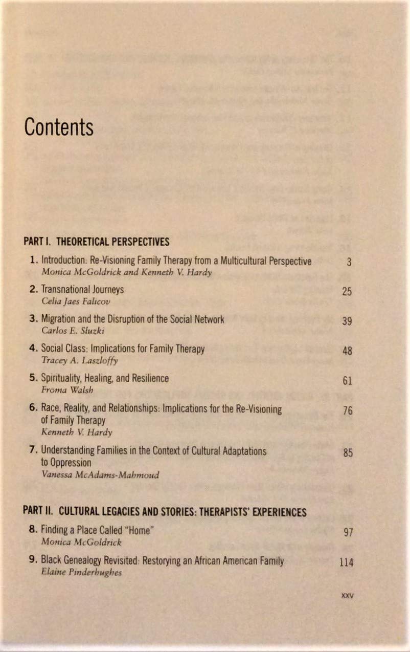 Re-Visioning Family Therapy, Second Edition: Race, Culture, and Gender in Clinical Practice