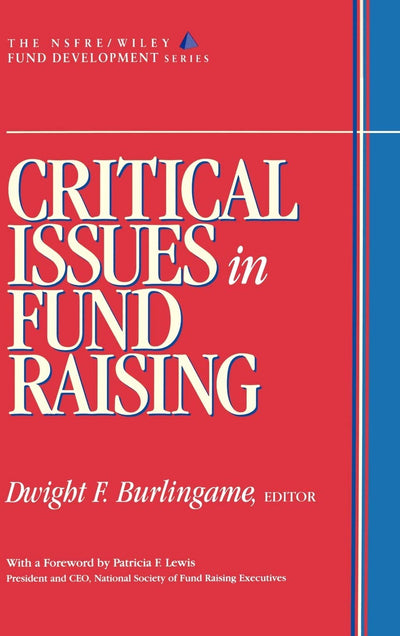 Critical Issues in Fund Raising