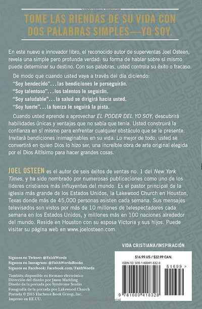 El poder del yo soy (Spanish Edition)