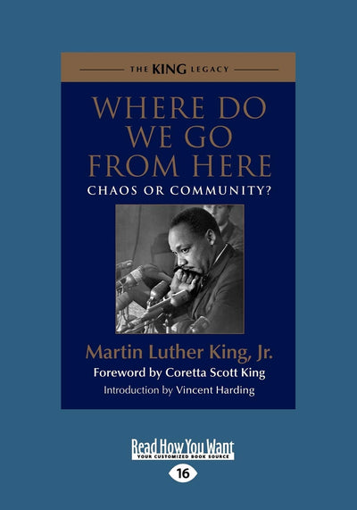 Where Do We Go from Here: Chaos or Community?