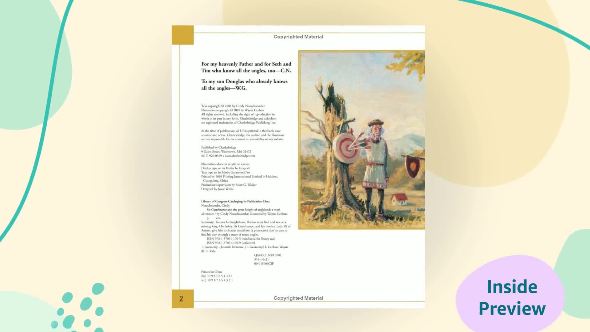 Sir Cumference and the Great Knight of Angleland
