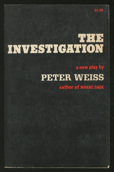 The Investigation: A Play (English and German Edition)