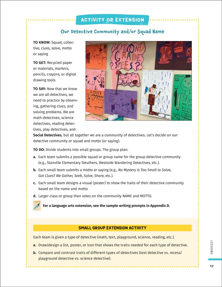 You Are a Social Detective! Teaching Curriculum and Support Guide