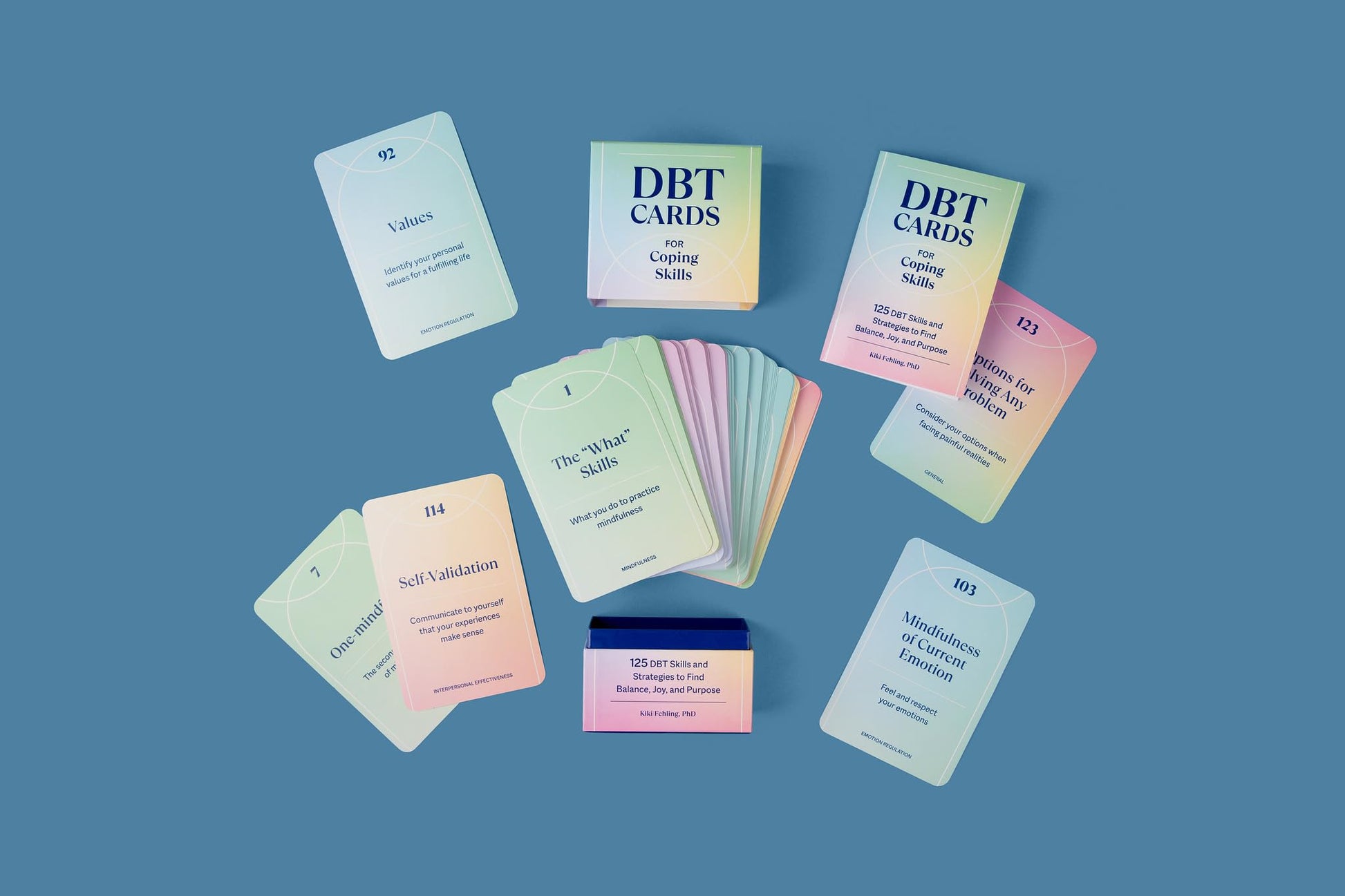 DBT Cards for Coping Skills: 125 DBT Skills and Strategies to Find Balance, Joy, and Purpose