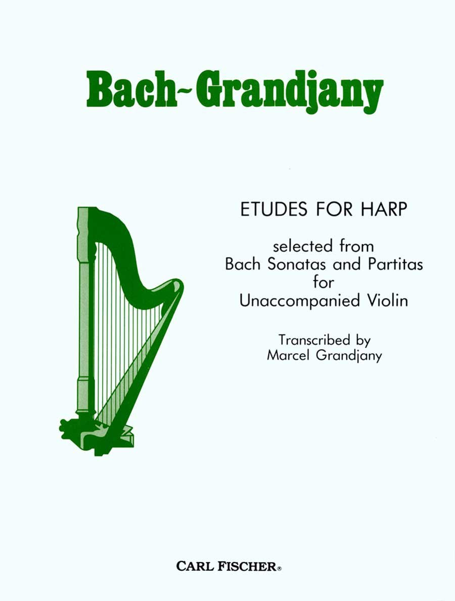 O4819 - Bach-Grandjany - Etudes for Harp (HARPE) by Bach-Gra