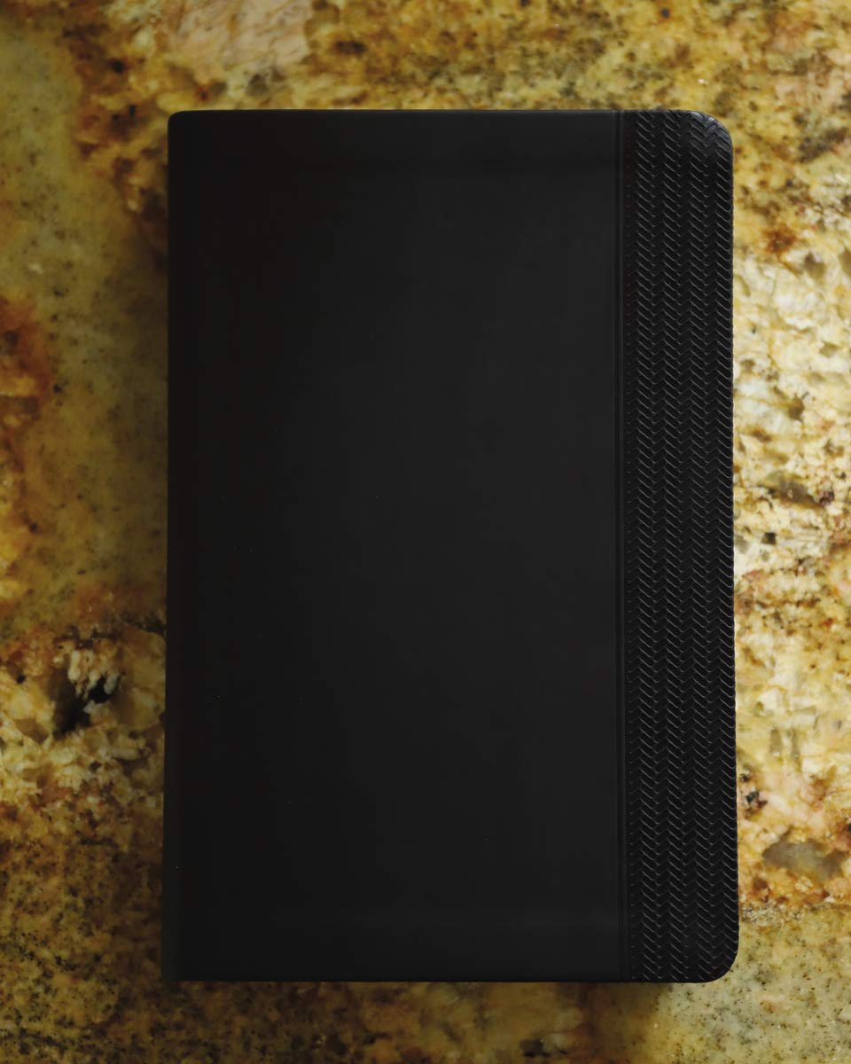 NIV, ReadEasy Bible, Large Print, Leathersoft, Black, Red Le