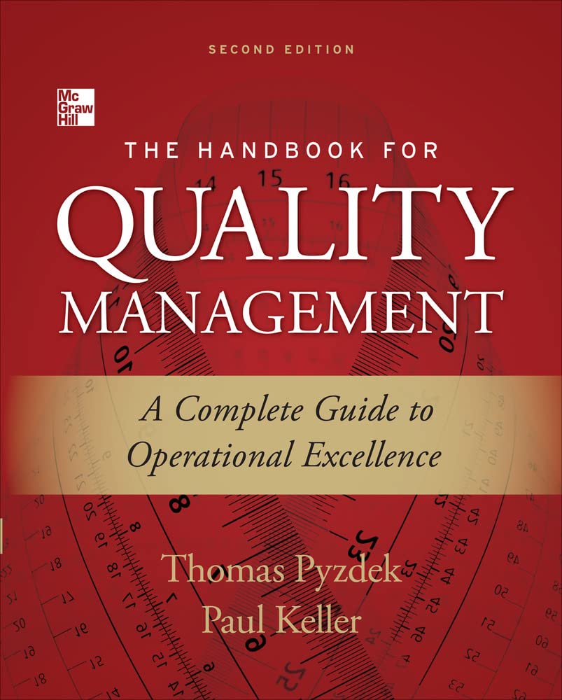 The Handbook for Quality Management, Second Edition: A Compl